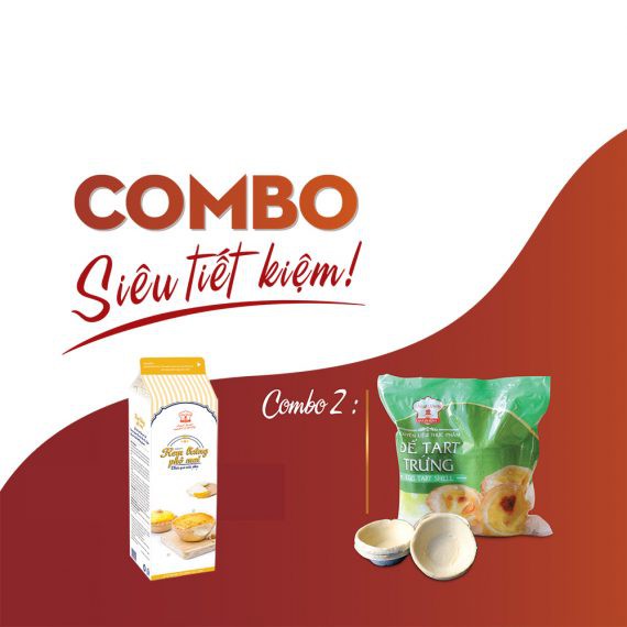 [Mã 77FMCGSALE1 giảm 10% đơn 250K] Combo Đế Bánh Tart Trứng và Kem Phô Mai Nhất Hương | BigBuy360 - bigbuy360.vn