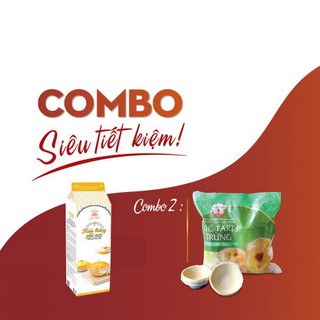 Combo Đế Bánh Tart Trứng và Kem Phô Mai