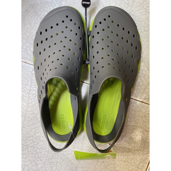 Sục Crocs Swiftwater Wave M Flat,Graphite