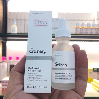 [SALE DATE] Cấp ẩm hồi phục Hyaluronic Acid 2% + B5 - The OrdinaryFullsize 30mly