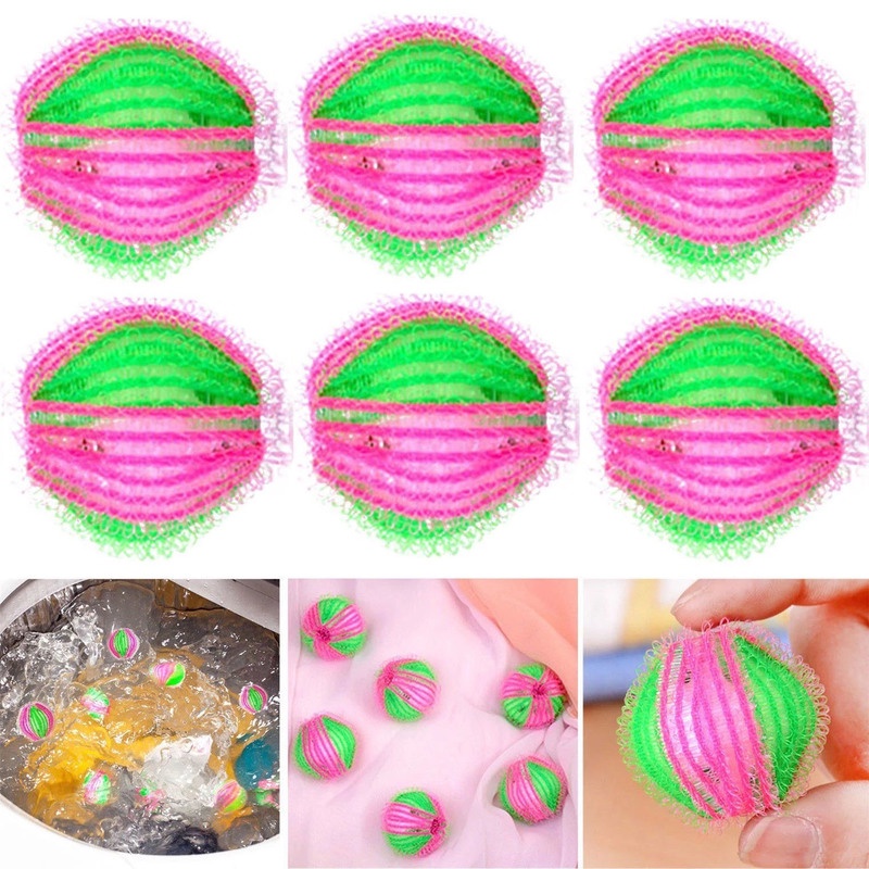 Dụng Cụ Bóng Hỗ Trợ Giặt Quần Áo Với Thiết Kế Nhỏ Gọn Tiện Dụng