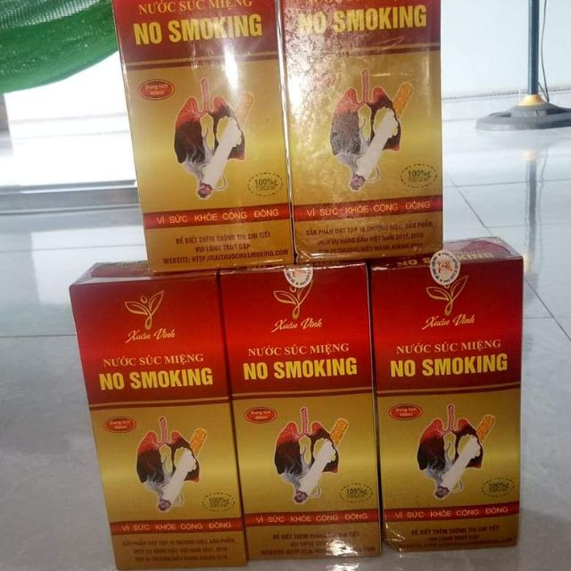 NƯỚC SÚC MIỆNG CAI THUỐC NOSMOKING