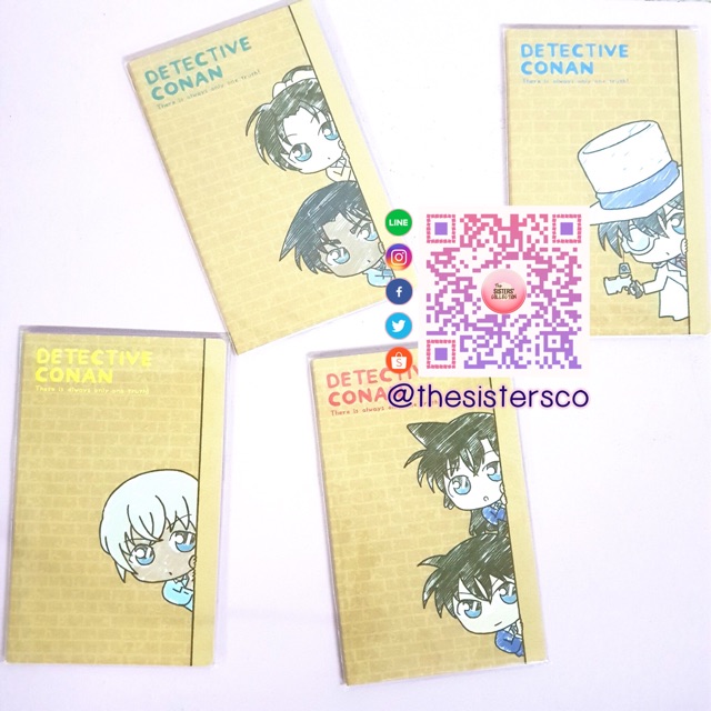 Thám Tử Lừng Danh Conan Theo Dõi Giấy Dán Shinichi Ran Heiji Kazuha Amuro Kid