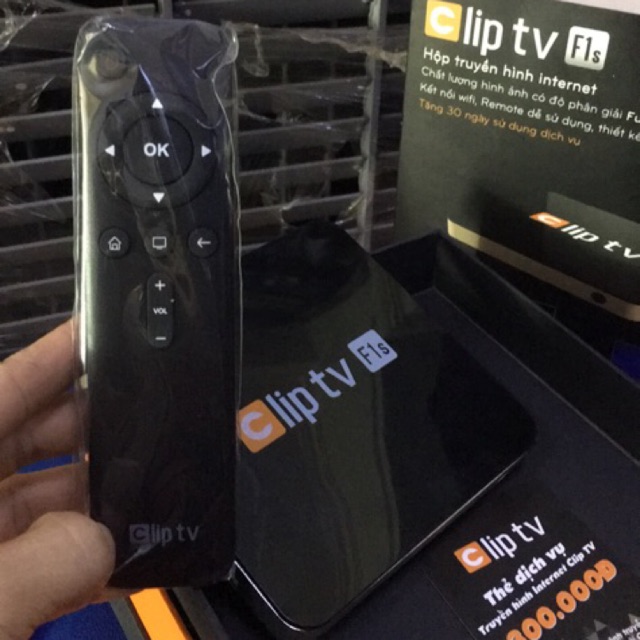 Clip TV box +thẻ+ rom 8 GB ( bảo hành 12 tháng)