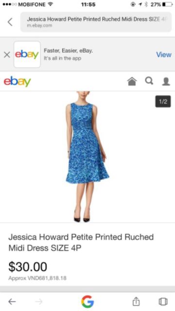 Đầm midi JESSICA HOWARD