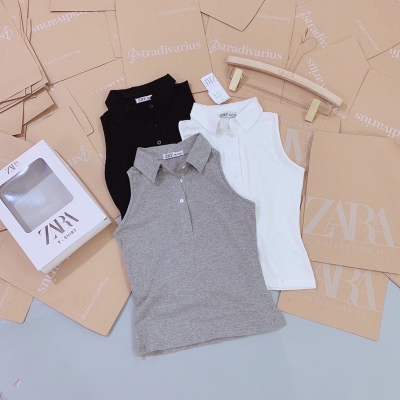 Combo 3 áo sát nách polo full hộp