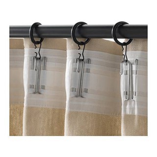 Bộ móc kẹp rèm IKEA SYRLIG