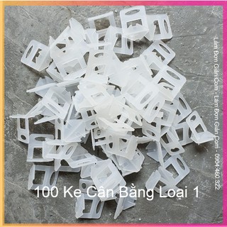 Gói 100 Chiếc Ke Lát Gạch Bằng Nhựa PP Zin 100% Giá Rẻ Các Kích Thước - Lát Được Tầm 10m2