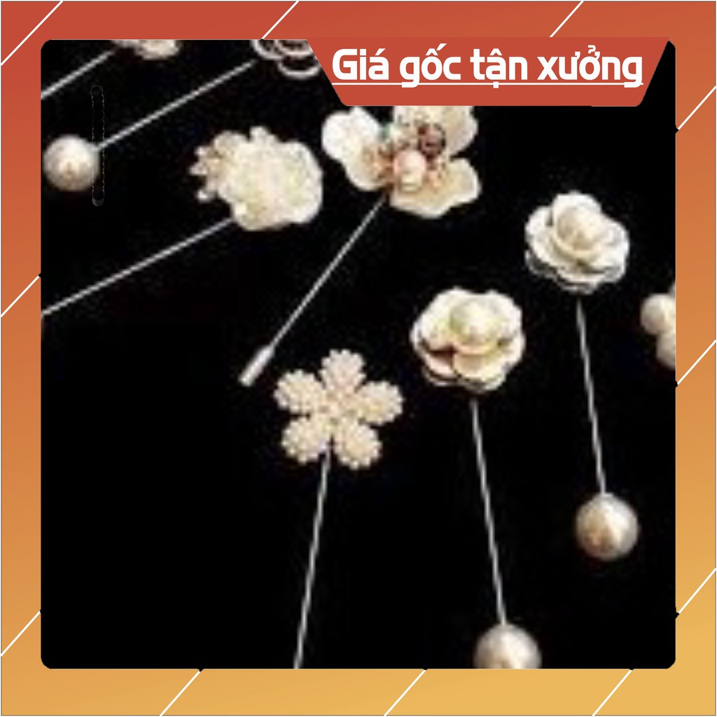 [ sale mùa hè] Sẵn hàng Sét 8 châm cài áo siêu đẹp .
