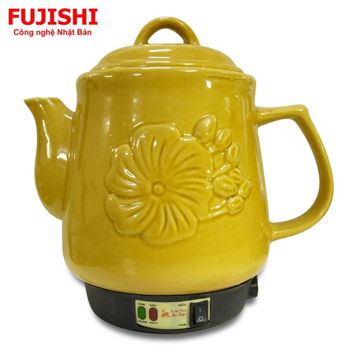 Ấm sắc thuốc điện gốm bát tràng Fujishi 3.5 lít SV-803 (Nhiều màu)