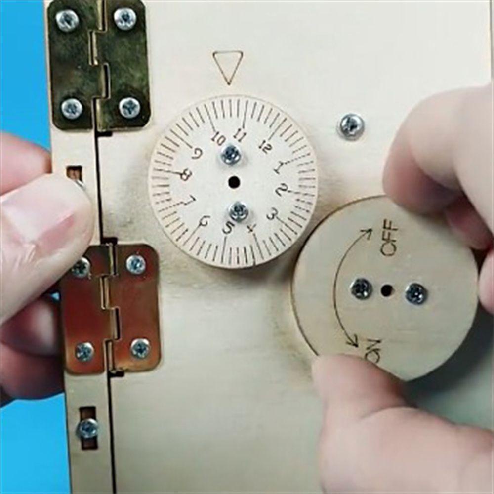 Hộp Khóa Cơ Học Công Nghệ Giáo Dục Sớm Cho Bé MXMUSTY DIY