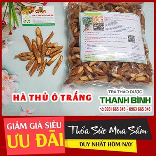 Hà Thủ Ô Trắng 500g - Hàng Sấy Khô Chất Lượng Loại 1