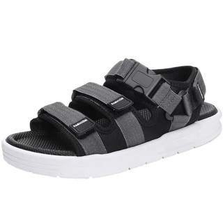 Dép sandal nam quai ngang 2019 màu Xám Tro cực đẹp
