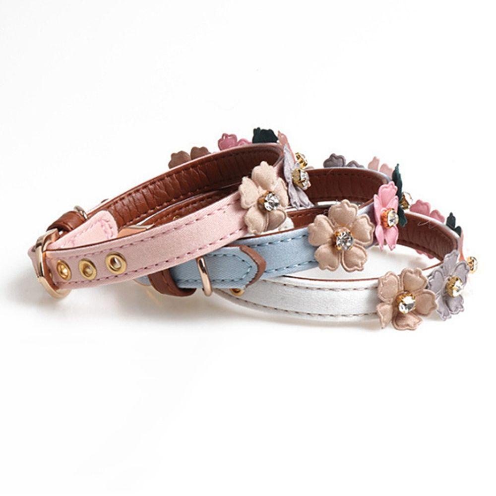 Vòng Cổ Họa Tiết Hoa Chống Mài Mòn Trang Trí Giáng Sinh Dành Cho Thú Cưng