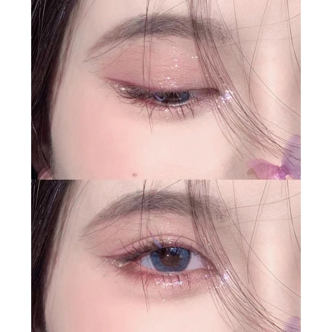 Bảng Phấn Mắt Ba Màu Sắc Tố Ngọc Trai Chống Nước Siêu Nóng