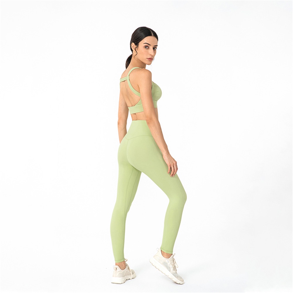 Set Áo lót nâng ngực và Quần legging size lớn thời trang
