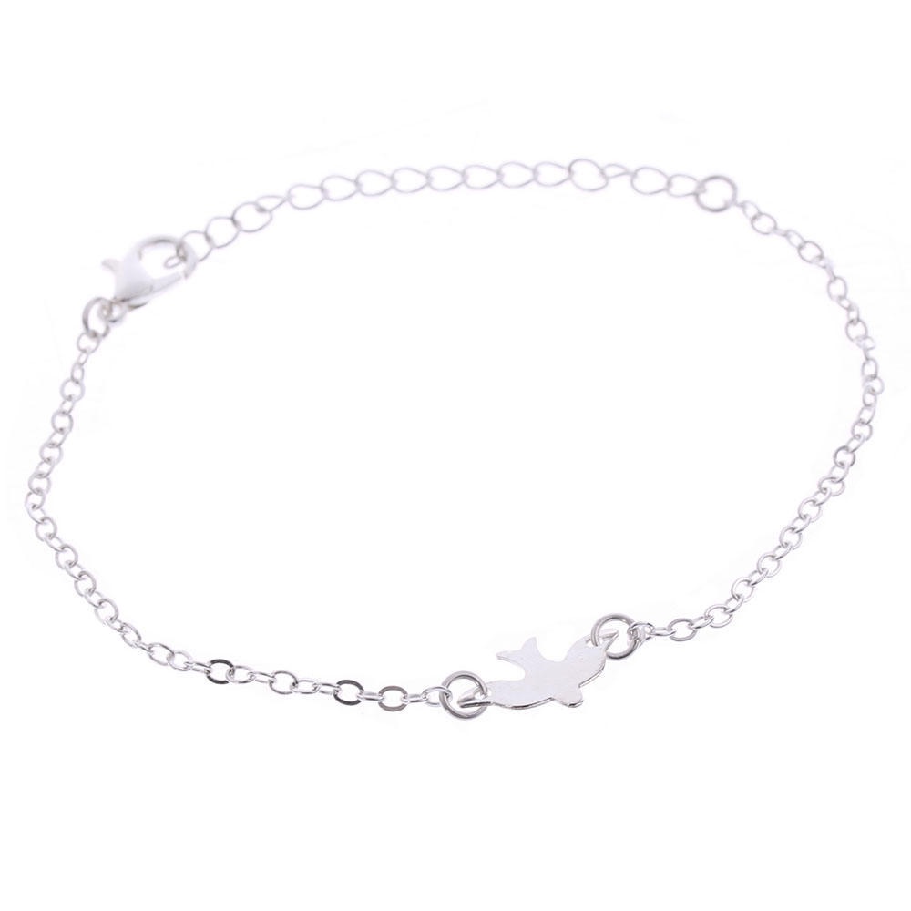 Vòng Tay Đôi Hình Chim Hồng Hạc HHTJP5