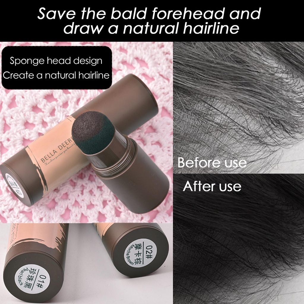 Phấn Che Khuyết Điểm Đường Chân Tóc Nhung Đen Thay Thế Z4Y8