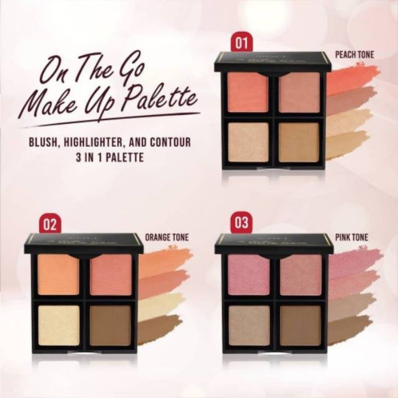 (Hàng Mới Về) Bảng Phấn Mắt Trang Điểm Chuyên Nghiệp Chất Lượng Cao | BigBuy360 - bigbuy360.vn