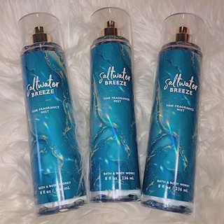 👑 L&G 💄 Chính Hãng Salt Water Breeze Xịt Toàn Thân Bath&Body Works 30ml/50ml/100ml + FullSeal