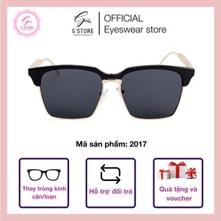 Kính Mát Thời Trang Nữ Cao Cấp Chống Tia UV, Mắt Kính Mát Hiệu Chữ V 2017