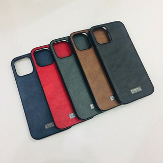 Ốp lưng Sulada da cho iPhone 12 Mini/ 12/ 12 Pro/ 12 Pro Max Viền TPU Chống sốc