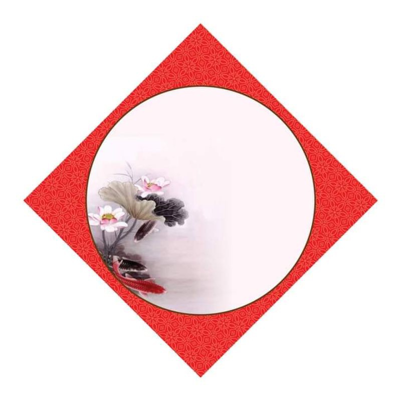 Combo 10 tờ giấy viết thư pháp kích thước 25x25cm