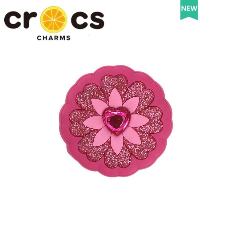 Phụ Kiện Khóa Cài Giày crocs Hình Hoa Dễ Thương DIY