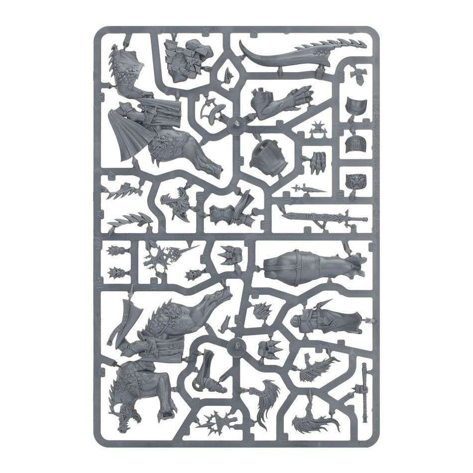 Mô hình nhân vật Warhammer Stormcast Eternals Evocators On Celestial Dracolines