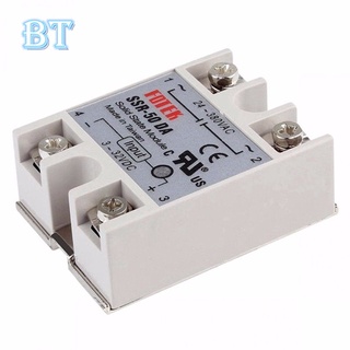 3V ~ 32V DC đến AC 24V ~ 380V 50A 250V SSR-50 DA Module chuyển tiếp trạng thái rắn 3 ~ 25mA