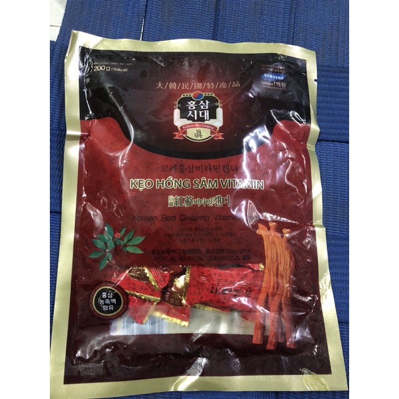 Kẹo Sâm Hàn Quốc ( gói 200g - 170g )