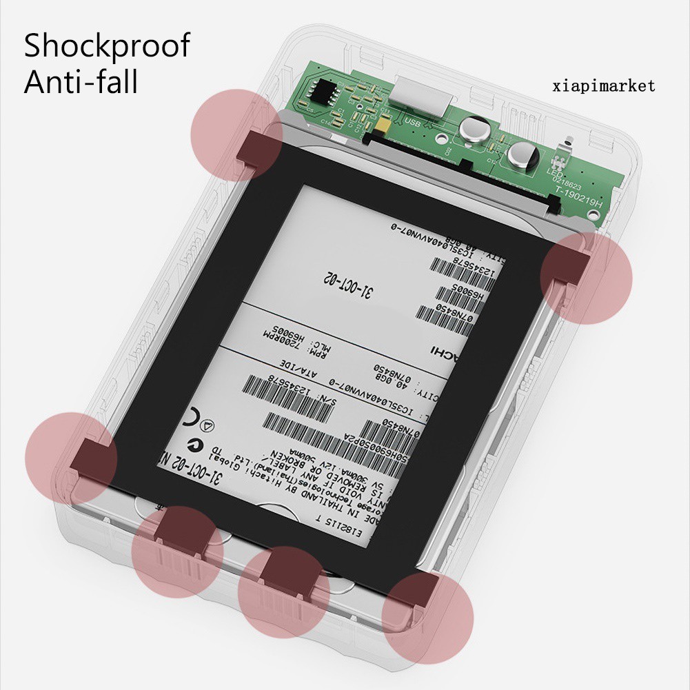 Vỏ Ổ Cứng Ngoài Usb 3.0 2.5inch Sata