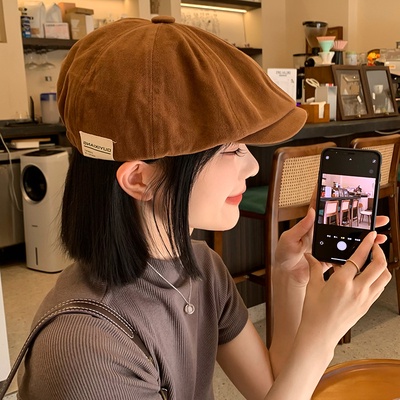 Mũ Beret Phong Cách Retro Hàn Quốc Cho Nam Và Nữ