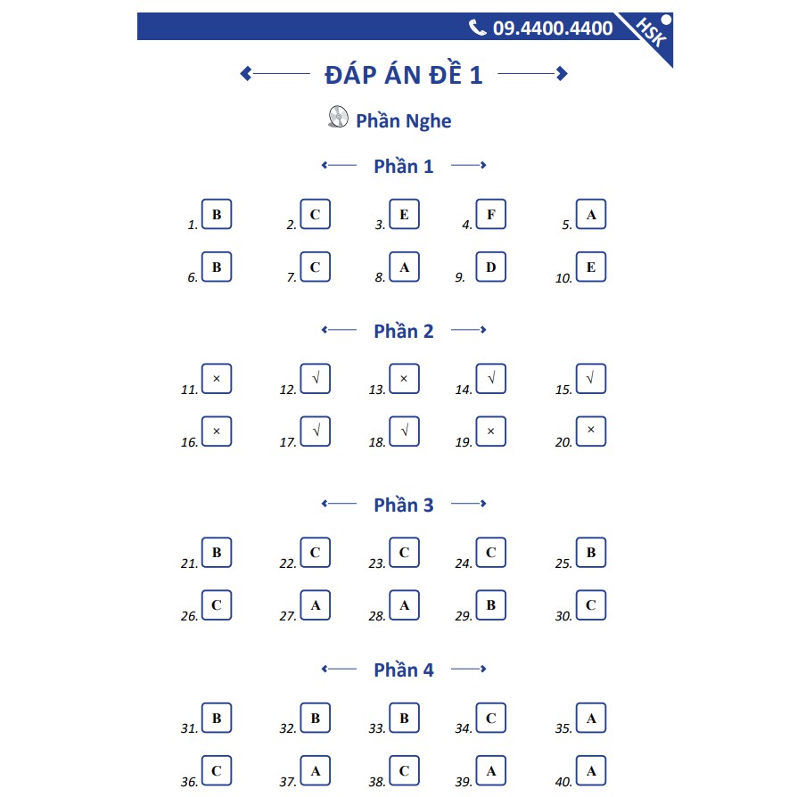 Sách - Combo Chinh Phục HSK 12345 - 3 Quyển -  (Bài tập - Đáp án - Giải thích) Phạm Dương Châu