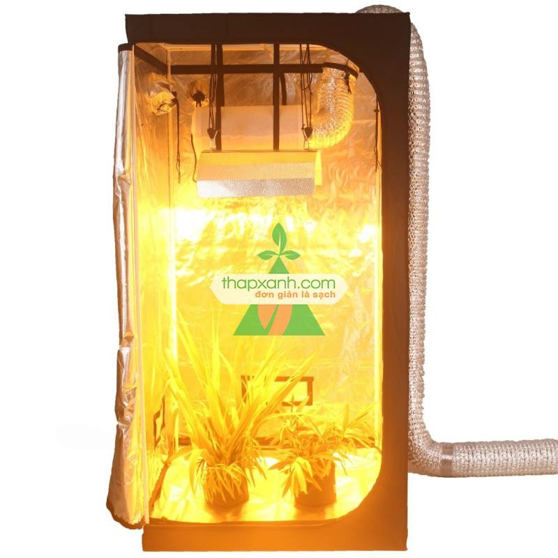 Lều trồng cây trong nhà 80*80*160 cm, Nhà trồng nấm, Vải 600D phản quang, Grow tent