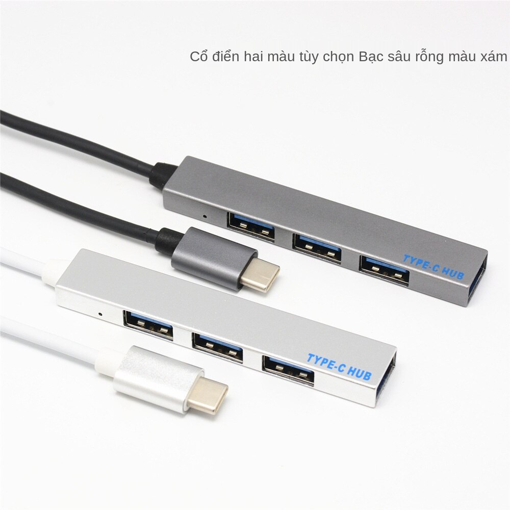 PM HUB USB Type c to 4 Port USB 3.0 - Cáp chuyển Type C ra 4 cổng USB