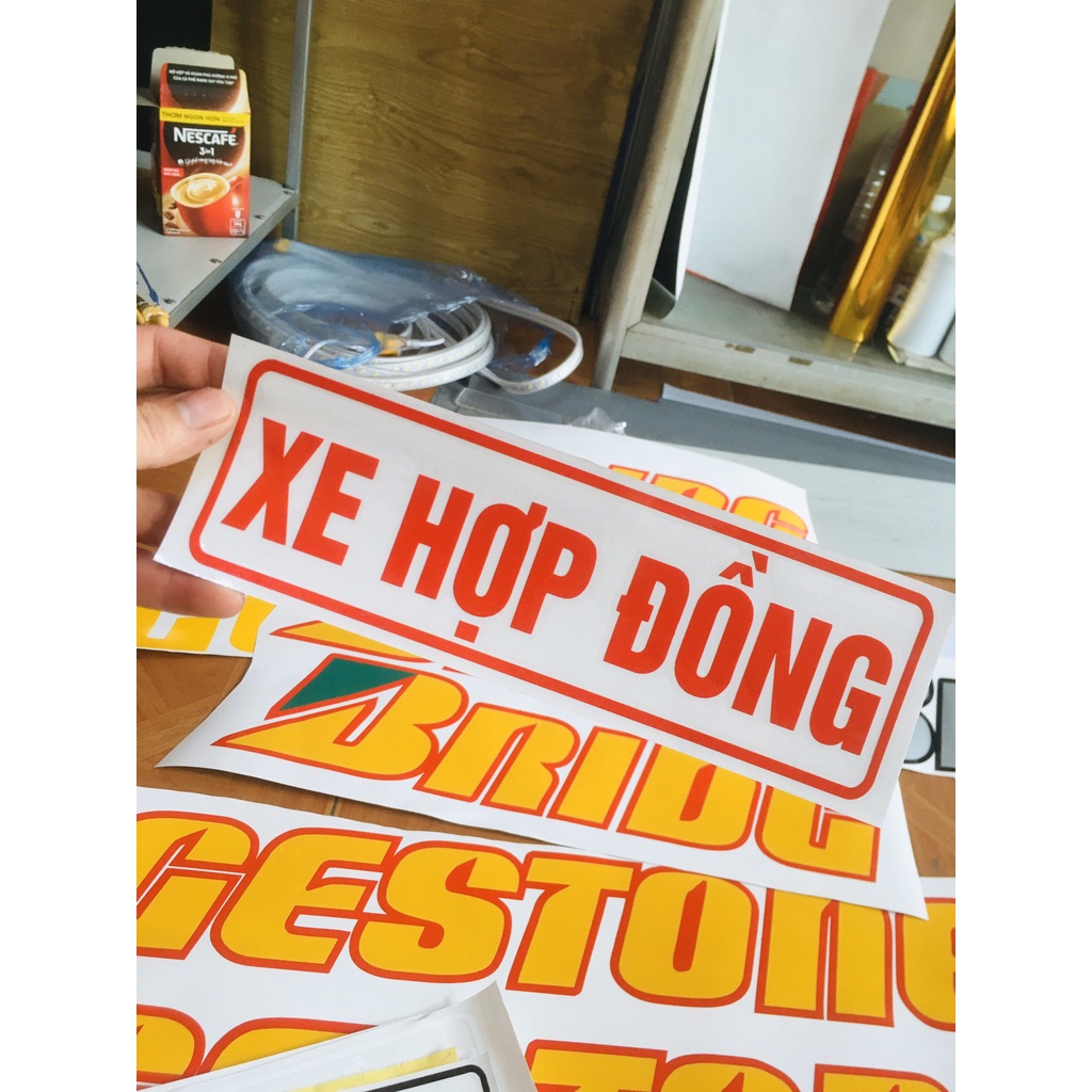 Tem Xe Hợp Đồng