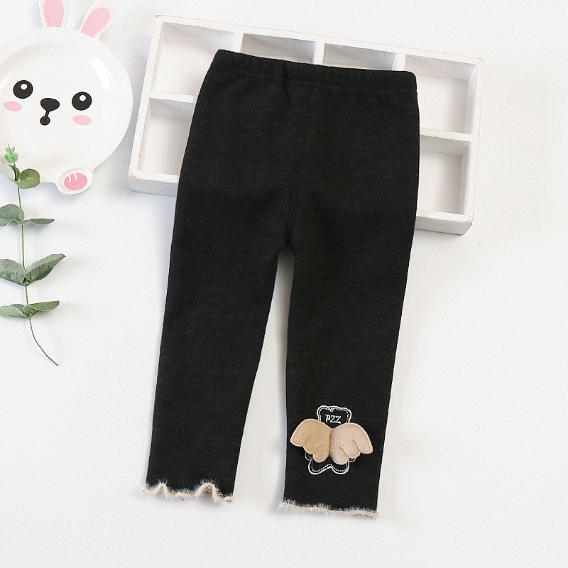 Quần leggin lót lông bé gái siêu đẹp size 7-15kg