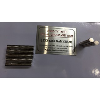 Nam châm viên đất hiếm 8x3mm