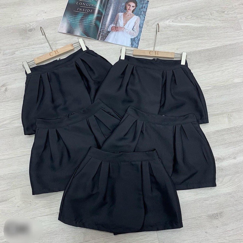 CV525 - QUẦN GIẢ VÁY 2 VẠT CHÉO CHO NỮ | BigBuy360 - bigbuy360.vn