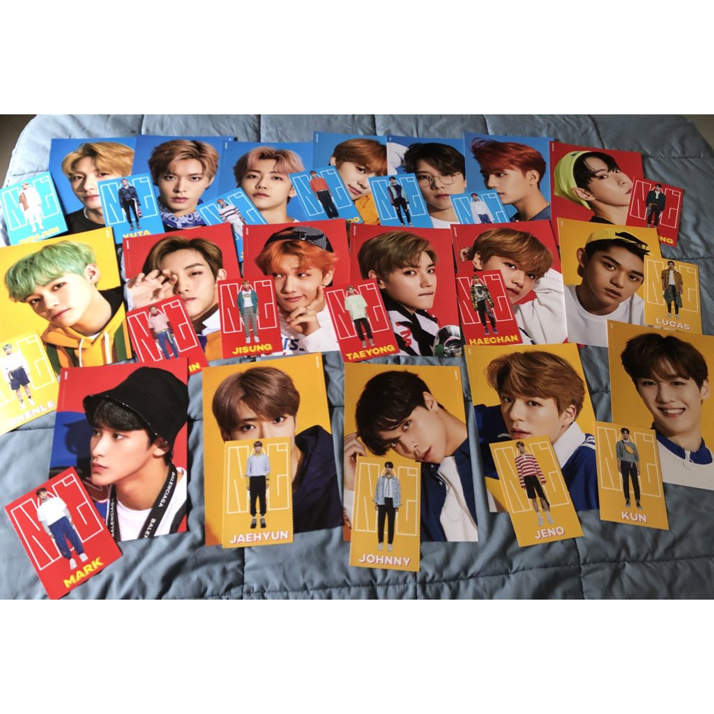 Ảnh season greetings official photocard NCT Dream NCT127 WayV 2019 Jeno Jaemin Jaehyun album Empathy Hello Future