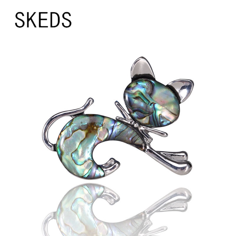 Ghim Cài Áo Kim Loại Hình Mèo Dễ Thương Thời Trang