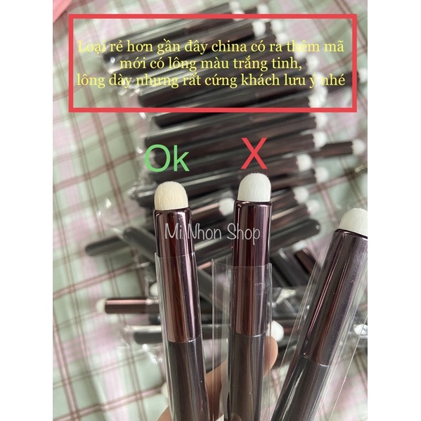 Cọ son môi nhiều loại HÀNG LOẠI 1 KUMO trắng mềm đầu vòm ngón tay