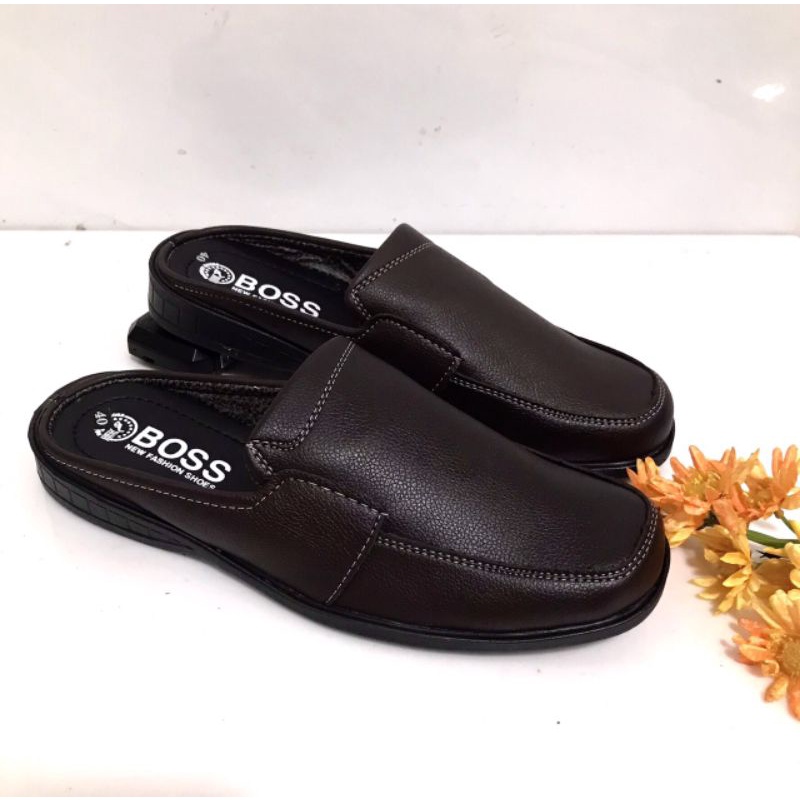 Dép sapo nam mẫu mới..màu nâu sang trọng lịch lãm