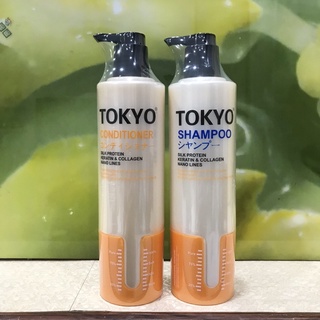 (CHÍNH HÃNG-NHẬT BẢN) DẦU GỘI XẢ TOKYO - SIÊU MỀM MƯỢT PHỤC HỒI NHẬT BẢN 600ml*2