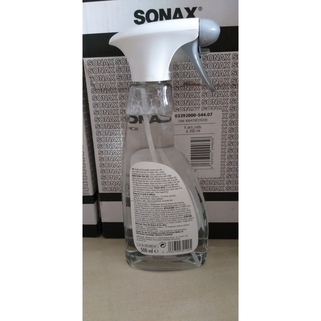 Dung dịch làm sạch nội thất ô tô đa năng 500ml - Sonax car interior cleaner