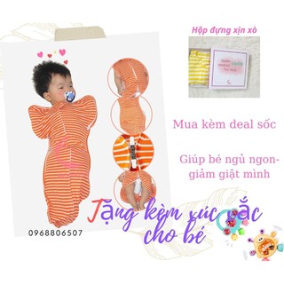 Nhộng ngủ noonon 💖 freeship 💖 nhộng cao cấp cotton co giãn mềm mát mùa hè