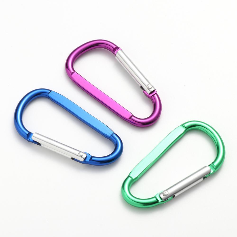 LEISURE Móc Khóa Carabiner Bằng Hợp Kim An Toàn Cho Các Hoạt Động Thể Thao Ngoài Trời