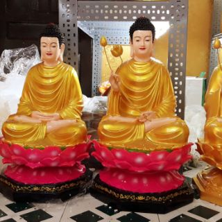 Tượng Bổn Sư ngồi 65cm