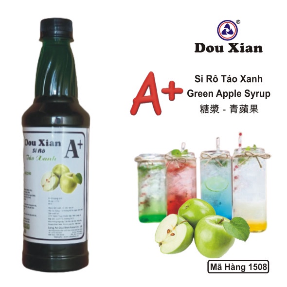Siro A+ hương trái cây Dou Xian chai 650G